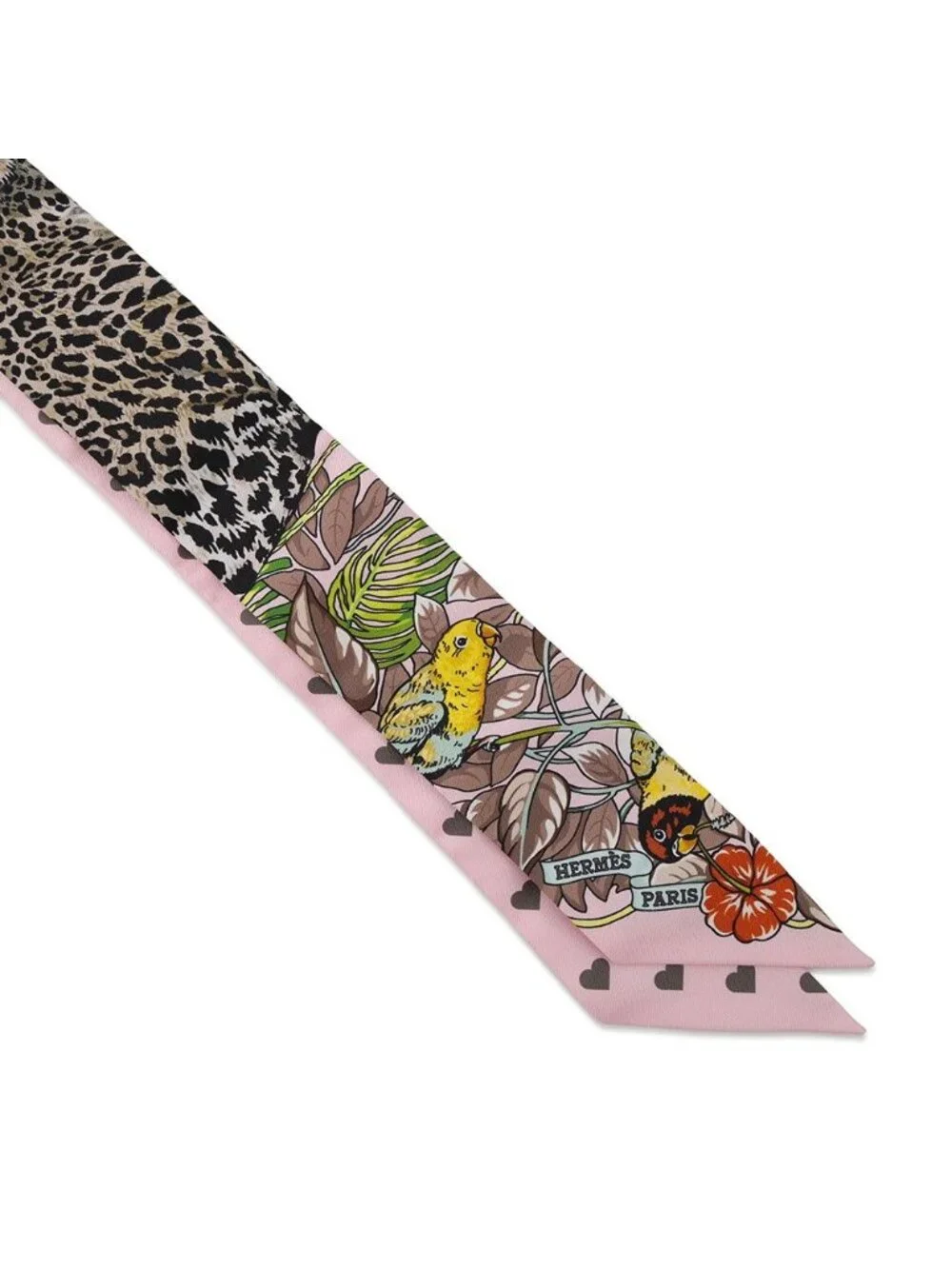 Hermes Scarf Twilly Jungle Love Silk Spring Summer
